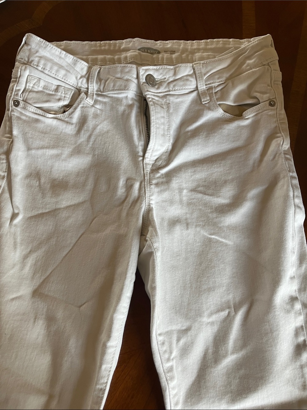 Old Navy Men’s Slim White Jeans